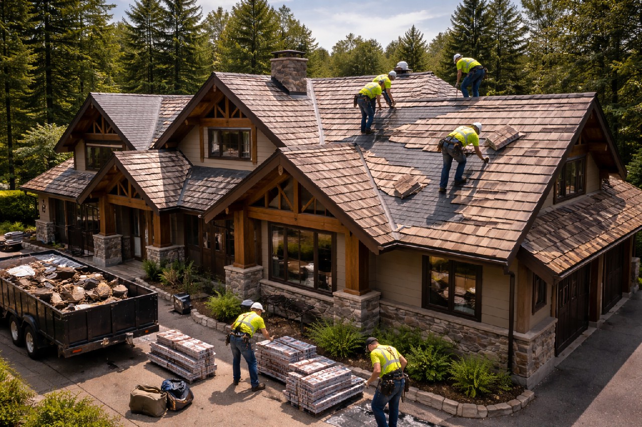 Asphalt Shingles: Henderson's Smart Roof Install Choice image 2